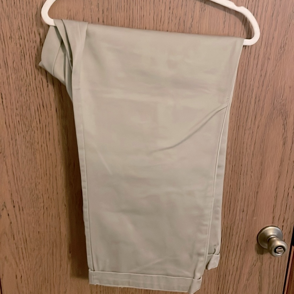 Men’s Tan Dress Pants. 46x30
